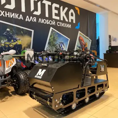 Мотобуксировщик Мужик LUXE М500 1450. 22 л.с.. катковая