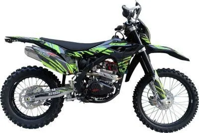 Мотоцикл кроссовый / эндуро BSE (БСЕ) Z5 Neon Black (120)