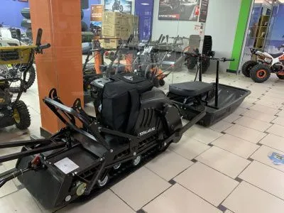 Мотобуксировщик Тофалар 500 с модулем Тягач - Толкач стандарт. 20 л.с.. с реверсом. с электростартером. катковая