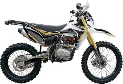 Мотоцикл кроссовый / эндуро BSE (БСЕ) Z3 21/18 Gold Black