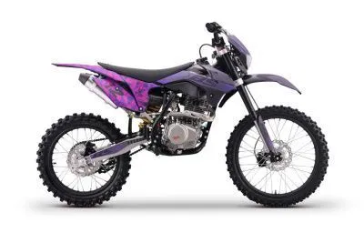 Мотоцикл кроссовый / эндуро BSE (БСЕ) Z2 L 21\18 Split Purple