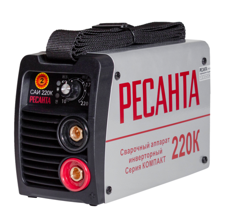 Сварочный аппарат инверторный Ресанта САИ220К (компакт) Сварочный аппарат инверторный Ресанта САИ220К (компакт)