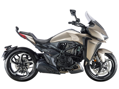 Мотоцикл дорожный Zontes (Зонтес) ZT350 - VX (4T ZT184MP EFI) 17/17 (2023 г.) золотой с ПТС