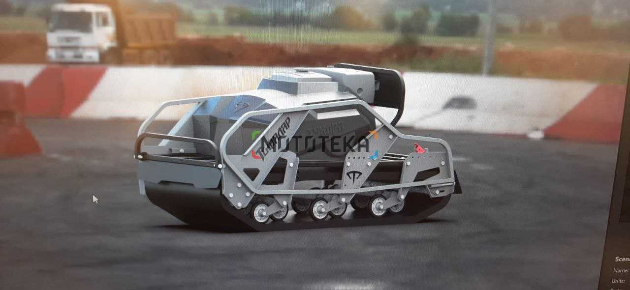 Мотобуксировщик Тофалар ТУНДРА Long Классик 600, 20 л.с., с реверсом, с электростартером, с подогревом, катковая