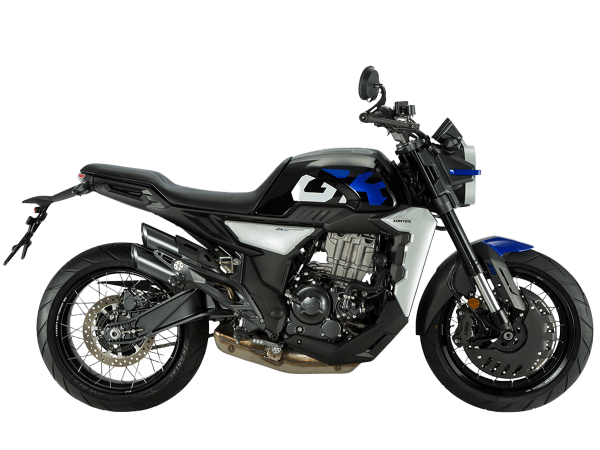 Мотоцикл дорожный Zontes (Зонтес) ZT350 - GK чёрный/синий с ПТС | Мототека