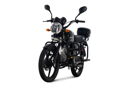 Мопед TMBK ALPHA 50 (110) Black - купить с доставкой, по выгодной цене в интернет-магазине Мототека