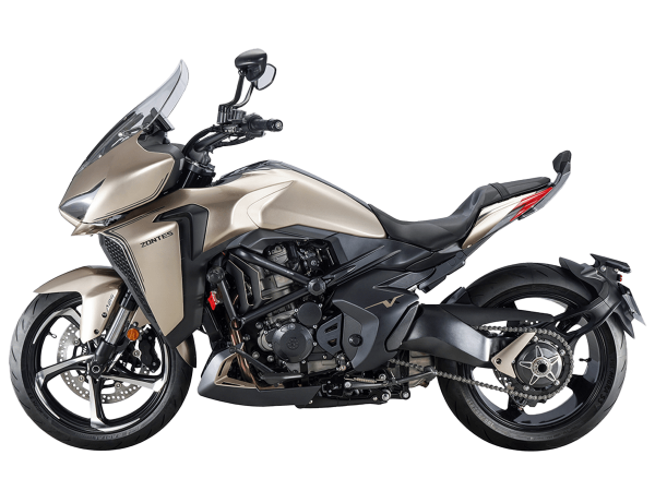 Мотоцикл дорожный Zontes (Зонтес) ZT350 - VX (4T ZT184MP EFI) 17/17 (2023 г.) золотой с ПТС | Мототека