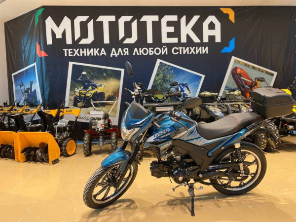 Мопед FXMOTO (ФХМото) STORM LUX 49 (125) морская волна