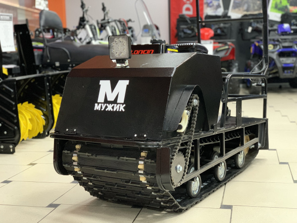 Мотобуксировщик Мужик LUXE М500 1250. 9 л.с.. катковая