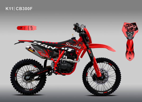 Мотоцикл кроссовый / эндуро Sanchez (Санчез) Bandit CB300F | Мототека