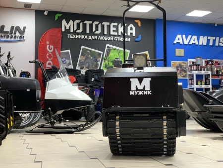 Мотобуксировщик Мужик LUXE М500 1450. 17 л.с.. катковая - купить с доставкой, по выгодной цене в интернет-магазине Мототека