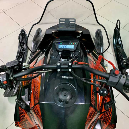 Снегоход Irbis (Ирбис) SF 200 L Long чёрный/синий с ПСМ - купить с доставкой, по выгодной цене в интернет-магазине Мототека