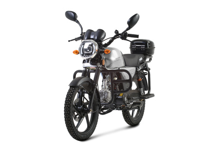Мопед TMBK ALPHA 50 (110) Grey - купить с доставкой, по выгодной цене в интернет-магазине Мототека