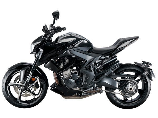 Мотоцикл дорожный Zontes (Зонтес) ZT350 - R1 (4T ZT184MP EFI) 17/17 (2023 г.) чёрный с ПТС | Мототека